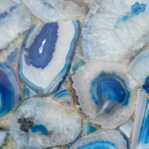 Blue Agate Semi-Precious Granite