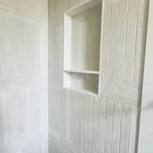 tile shower